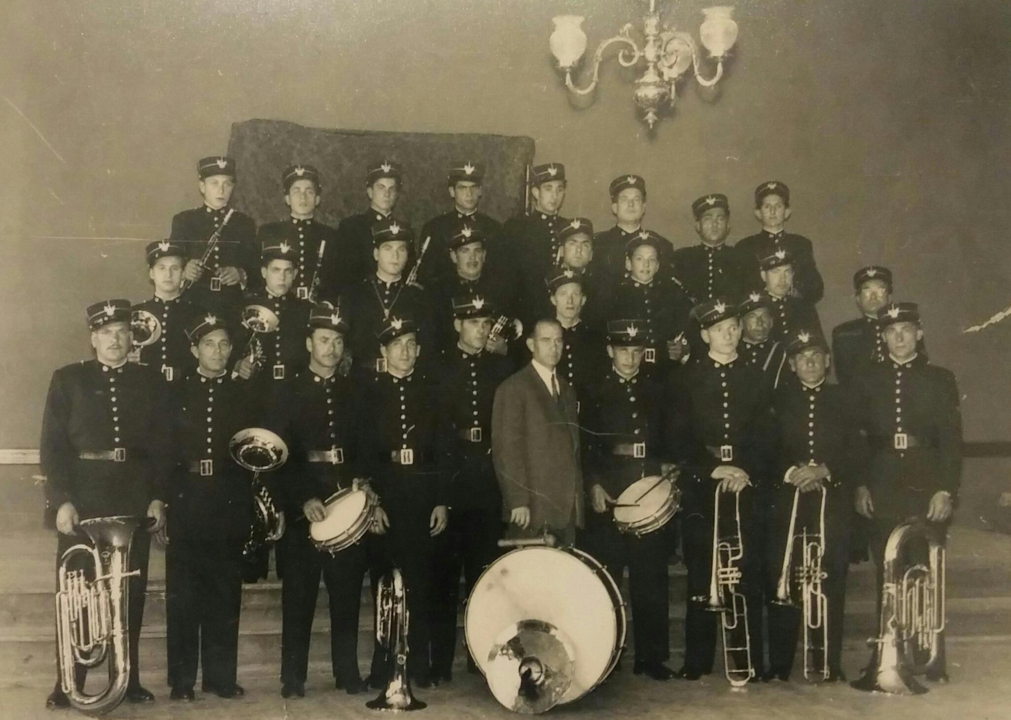 Banda Filarmónica Foto Antiga