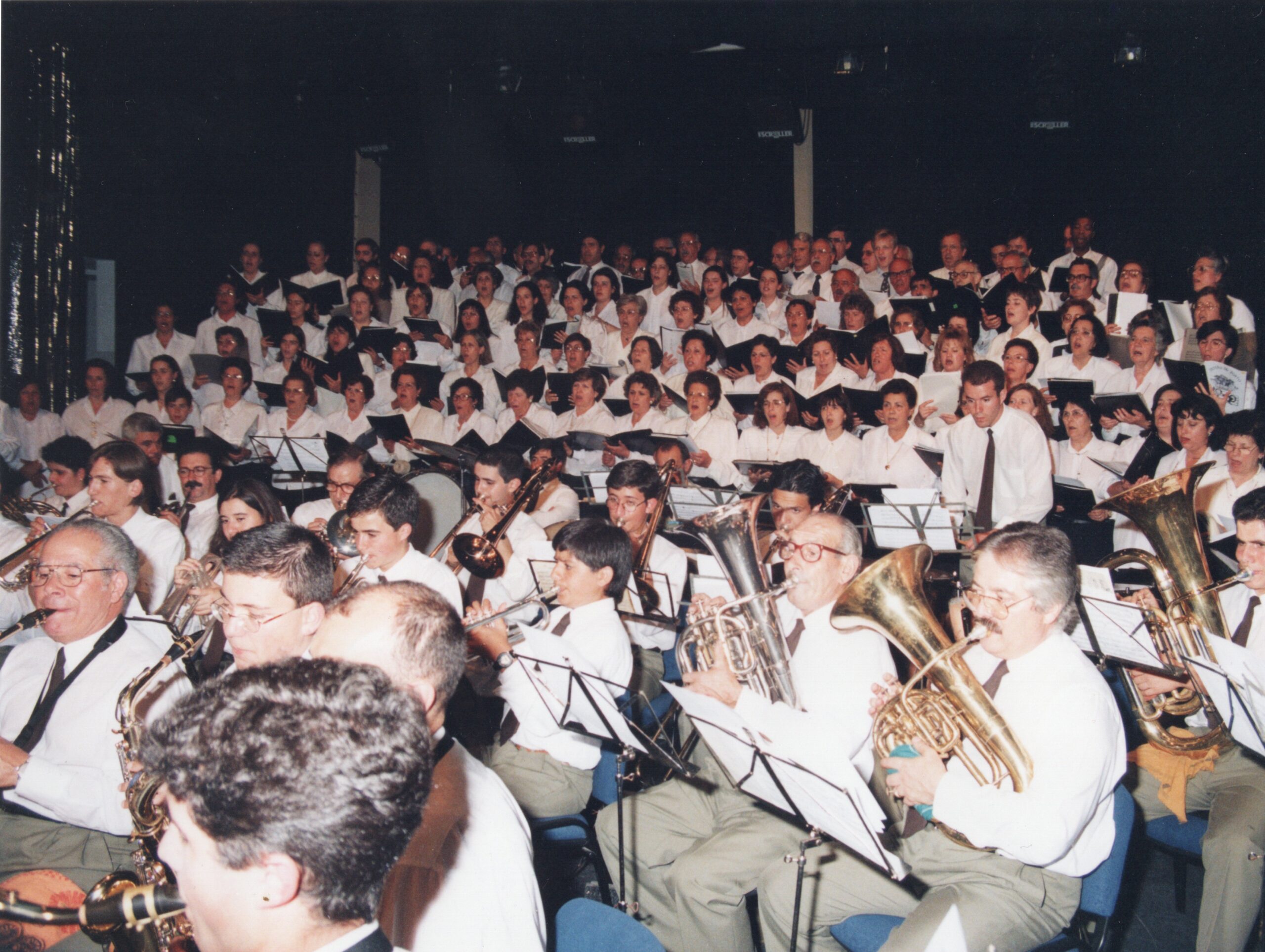 Fotografia histórica da Banda de Espinho